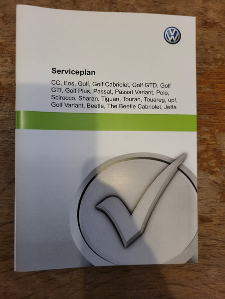 VW Volkswagen Serviceheft Serviceplan NEU BIANKO Deutsch german vw-volkswagen-serviceheft-serviceplan-neu-bianko-deutsch-german