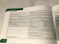 Mercedes-Benz Serviceheft, Serviceplan, Servicebook Deutsch (German)