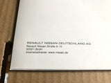 Nissan Serviceheft Serviceplan servicebook German Deutsch
