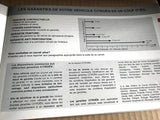 Citroen Carnet D'Entretien De Services Serviceheft Serviceplan Francais