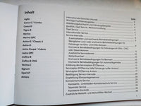 OPEL Serviceheft Serviceplan Servicebook deutsch (german)