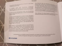 Hyundai Serviceheft (Servicebook, Wartungsheft, Garantieheft)