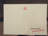 Honda Serviceheft Scheckheft serviceplan servicebook Inspektionsheft NEU, BIANKO